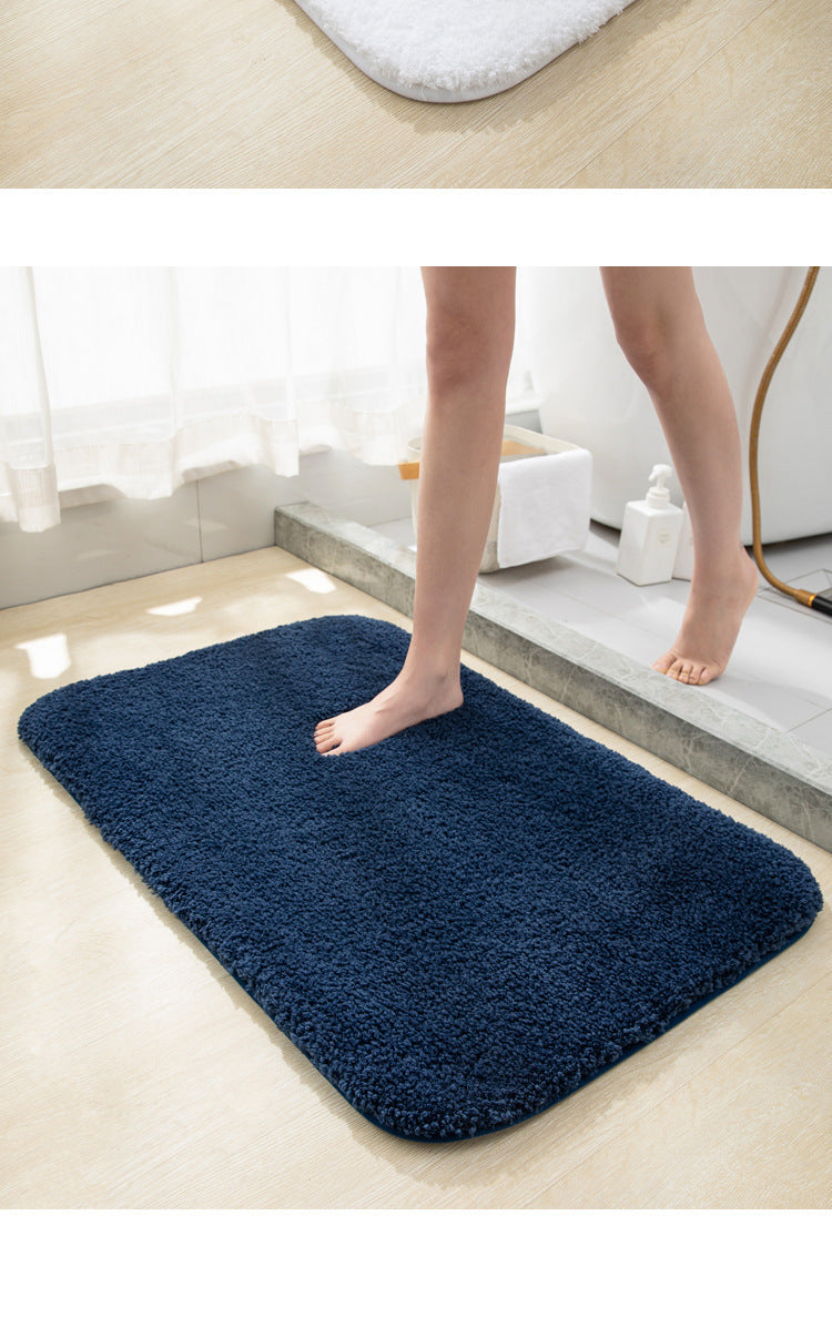 Toilet floor mat absorbent toilet toilet bathroom non-slip mat bedroom carpet door mat entry door mat foreign trade mat