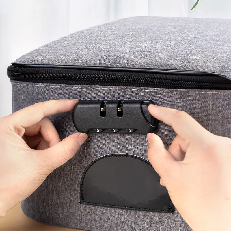 Document bag storage and sorting certificate, passport card bag, storage bag, document household storage box, multi-functional storage bag