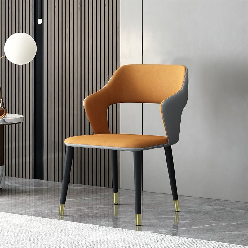 Chinese-style light luxury back chair, hotel dining table chairs, desks, office chairs, technology fabrics, computer chairs