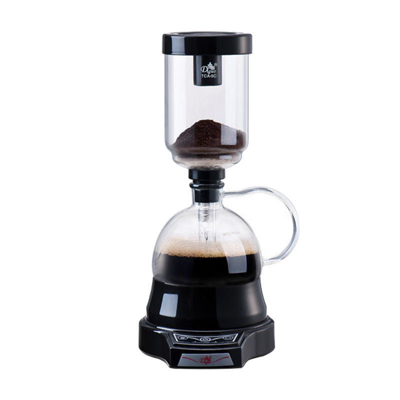 Imperial Electric Siphon Coffee Maker Brew Coffee Maker Home Electric Siphon Pot Set Manual Brewing Glass Pot