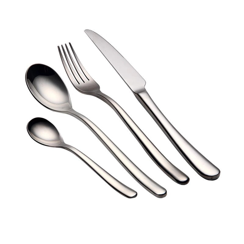 Moonshine steak cutlery cutlery stainless steel western tableware restaurant household thickened steak cutlery high-value cutlery set