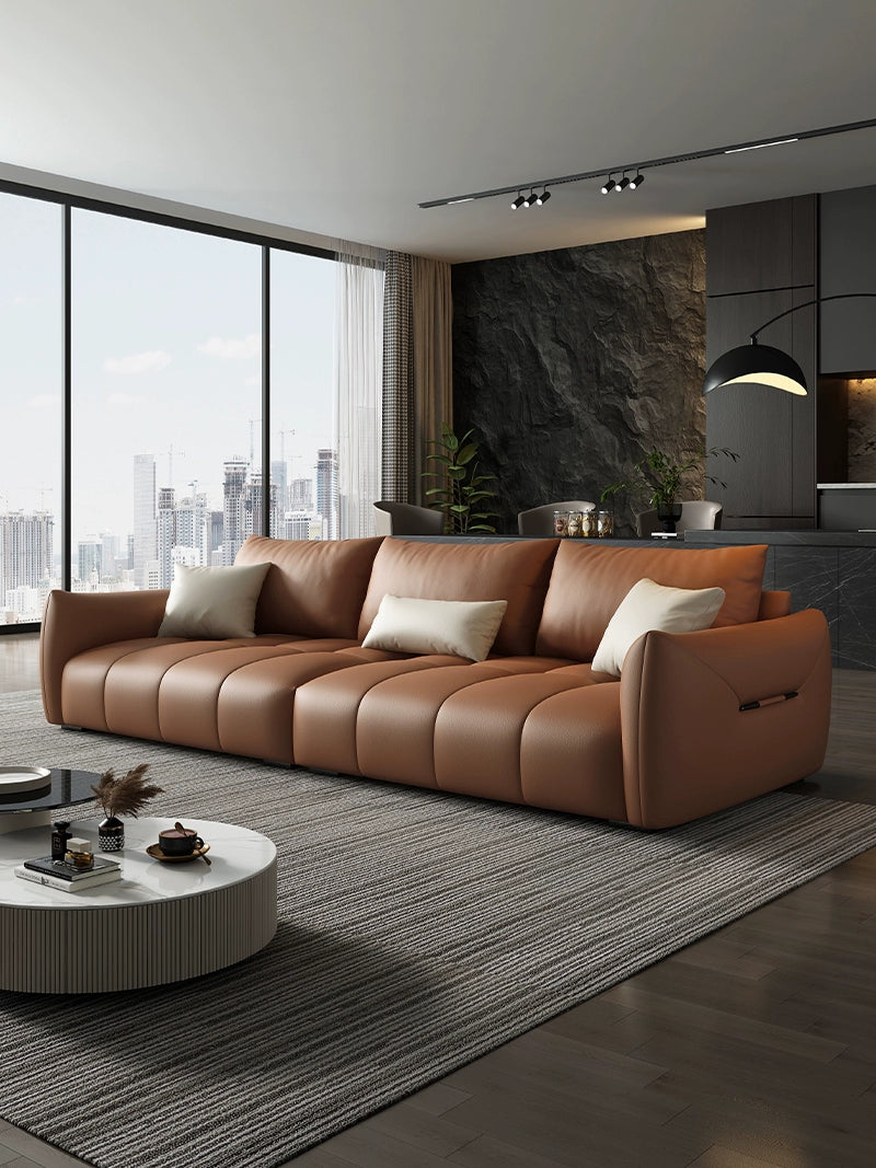 Leather sofa