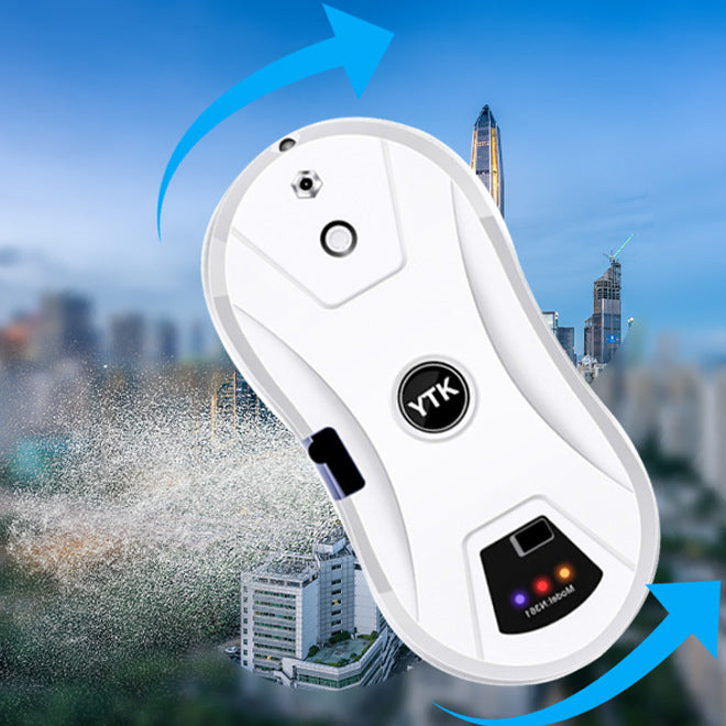 Window cleaning robot, automatic water spray, intelligent household electric high-rise cleaning exterior window artifact, glass cleaning robot