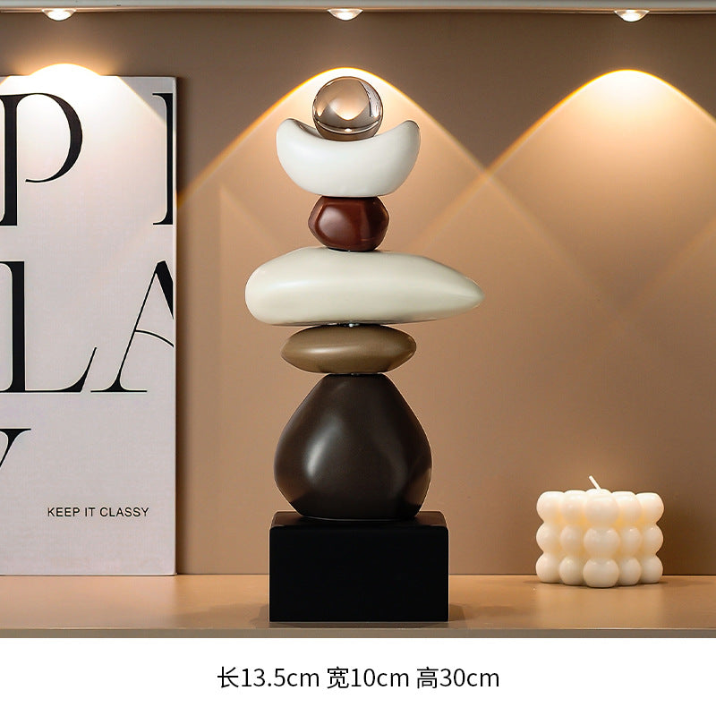 Time to run ornaments, living room TV cabinets, wine cabinets, decorations, light luxury, high-end home accessories, office sense of luxury