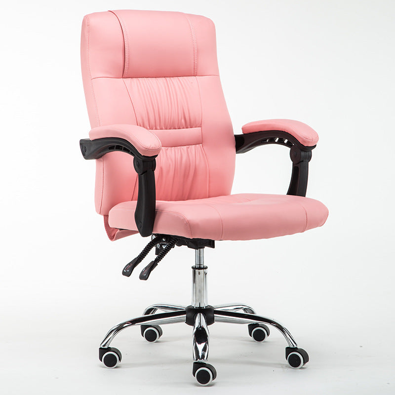 Computer chair, home office chair, comfortable study, modern simple swivel chair chair, lazy boss chair