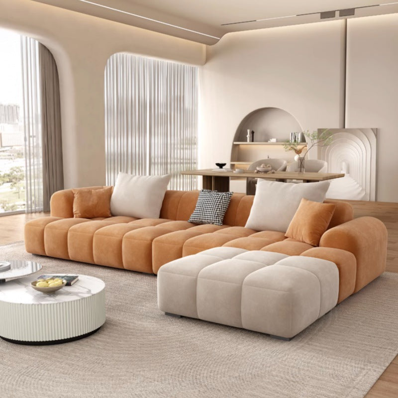 Italian minimalist fabric sofa