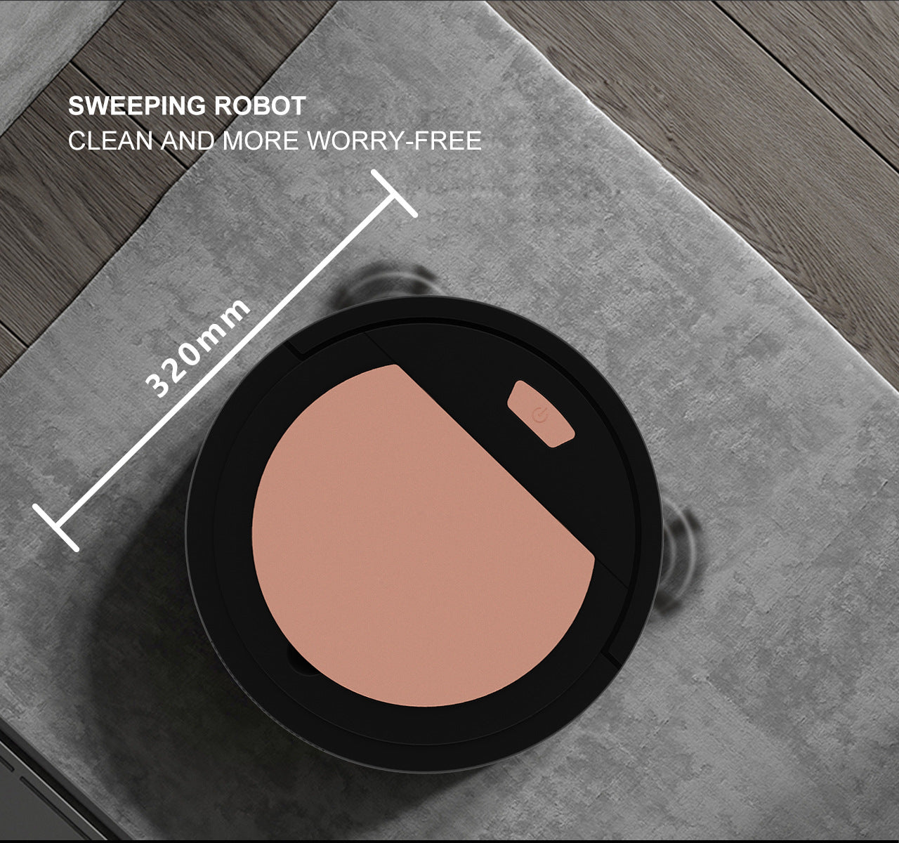 Manufacturers wholesale creative sweeping robot household automatic cleaning machine USB rechargeable vacuum cleaner gift group buying
