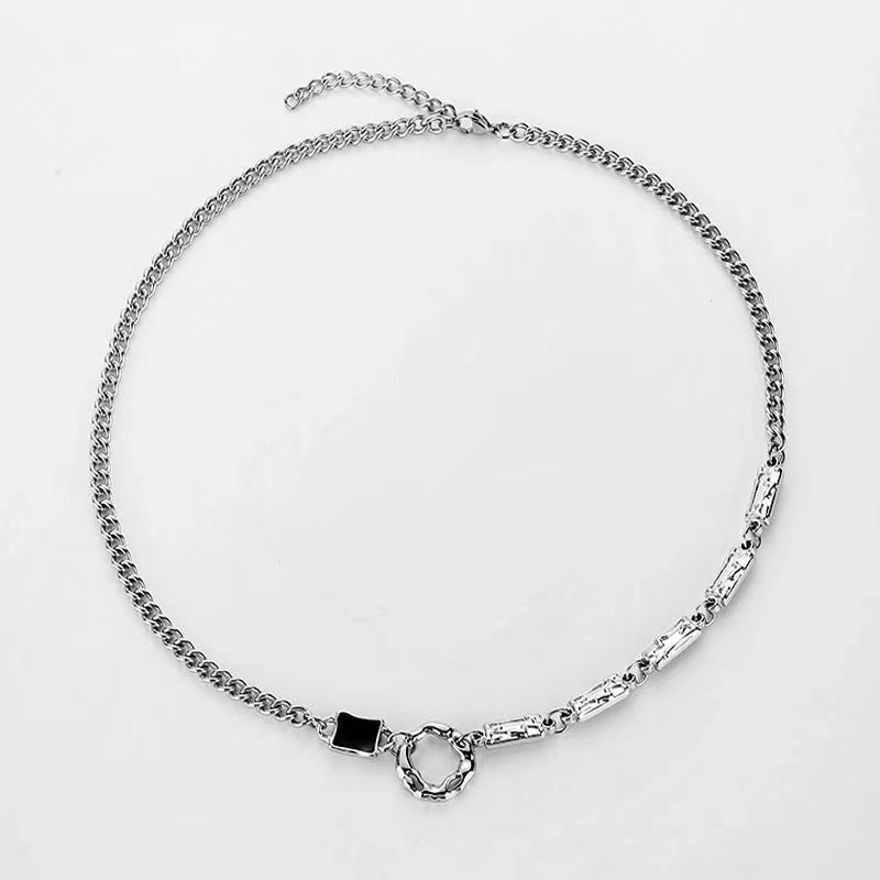 Necklaces, hip-hop ruffians, sweater chains, high street men's niche, high-end design, personality, trendy men's accessories, gifts