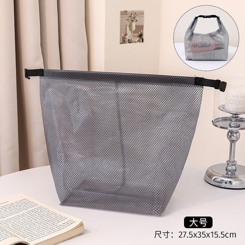 Waterproof Storage Bag Women's Large Capacity Transparent Travel Fitness Swimming Bag Portable Hand Carry Cosmetics Storage Toiletry Bag