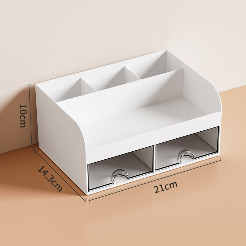 Desk drawer storage box, cosmetics shelf, desk desk, stationery, workstation artifact, dresser, storage box