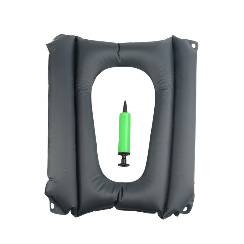 Wheelchair cushions, hollow bedsores, comfortable and breathable buttocks, bed rest, home patients, elderly inflatable cushions, toilet bowls, flocking