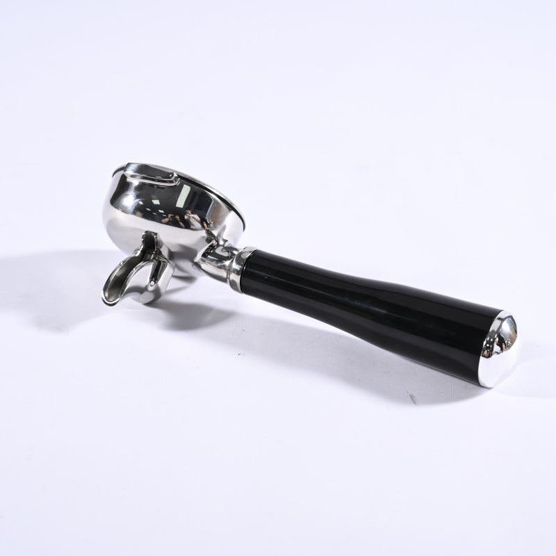 Stainless Steel Amphora 58mm Handle Double Spout Split E61 Universal Solid Wood Espresso Machine Handle