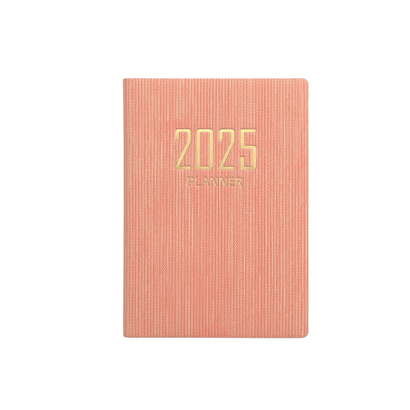 Spot 2024 English Schedule 2025 A7 Daily Planner Planner Amazon Cross Border Notebook