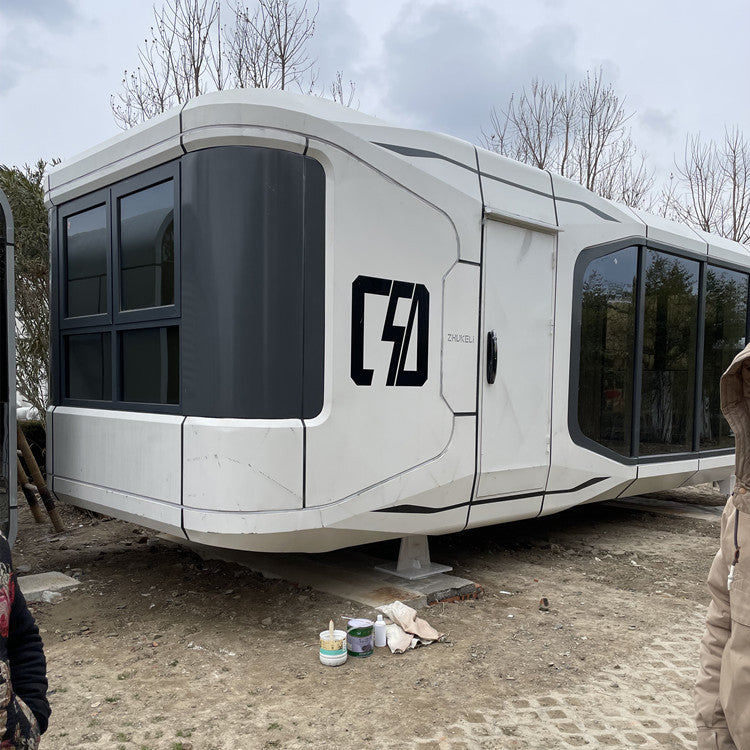 Outdoor camping B&B, Apple Capsule, Space Capsule, Starry Sky Capsule Room