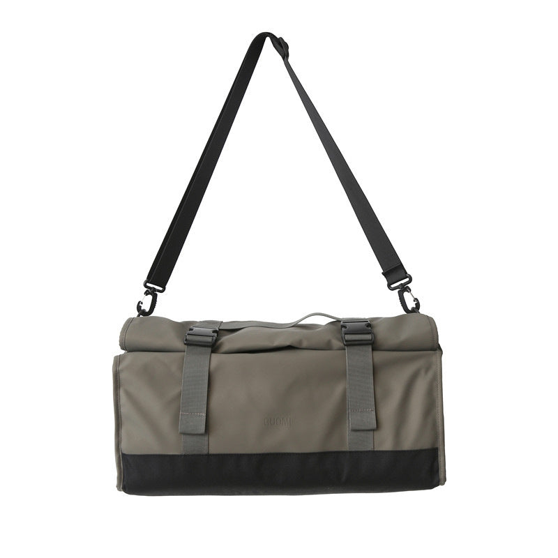 Dry and wet separation sports gym bag for men and women couple short trip travel bag waterproof shoulder crossbody duffle bag