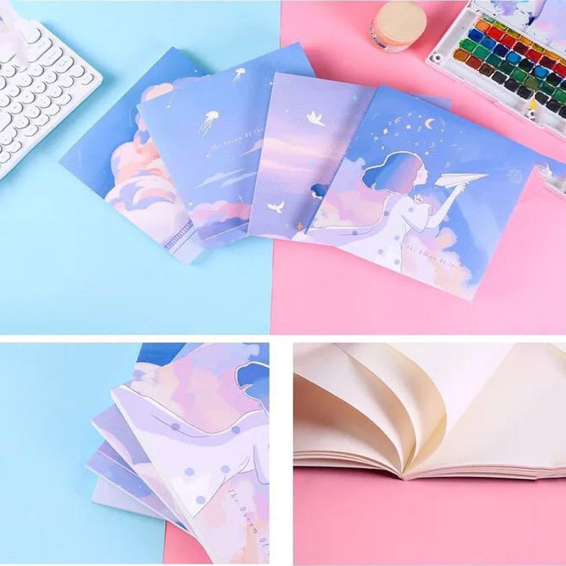 20k sketchbook flip creative sketchbook art blunt copy color pencil painting book notebook spot wholesale
