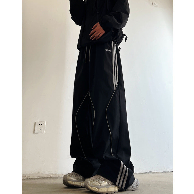 Fall/Winter 2024 men's and women's workwear loose casual pants windproof functional pants men's loose trend fashion casual pants handsome