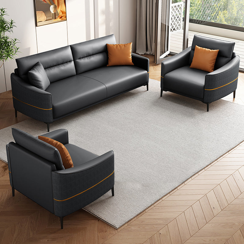 Office sofa simple, modern and fashionable, casual business, office, reception, lounge area, coffee table combination