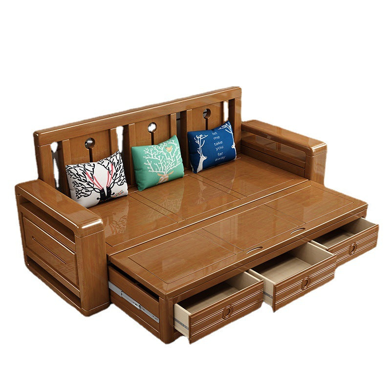 Chinese solid wood sofa