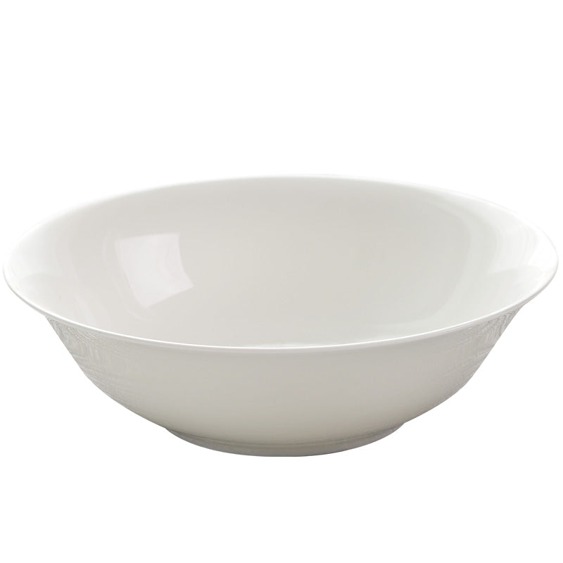 White noodle bowl