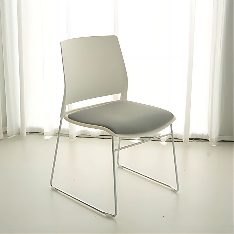 Modern Simple Staff Organization Office Meeting Negotiation Training Chair Nordic Bow Armless Conference Training Chair