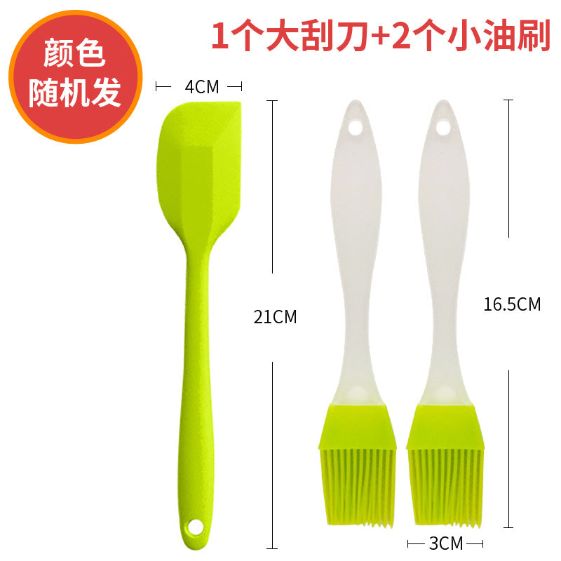 Silicone integrated oil brush