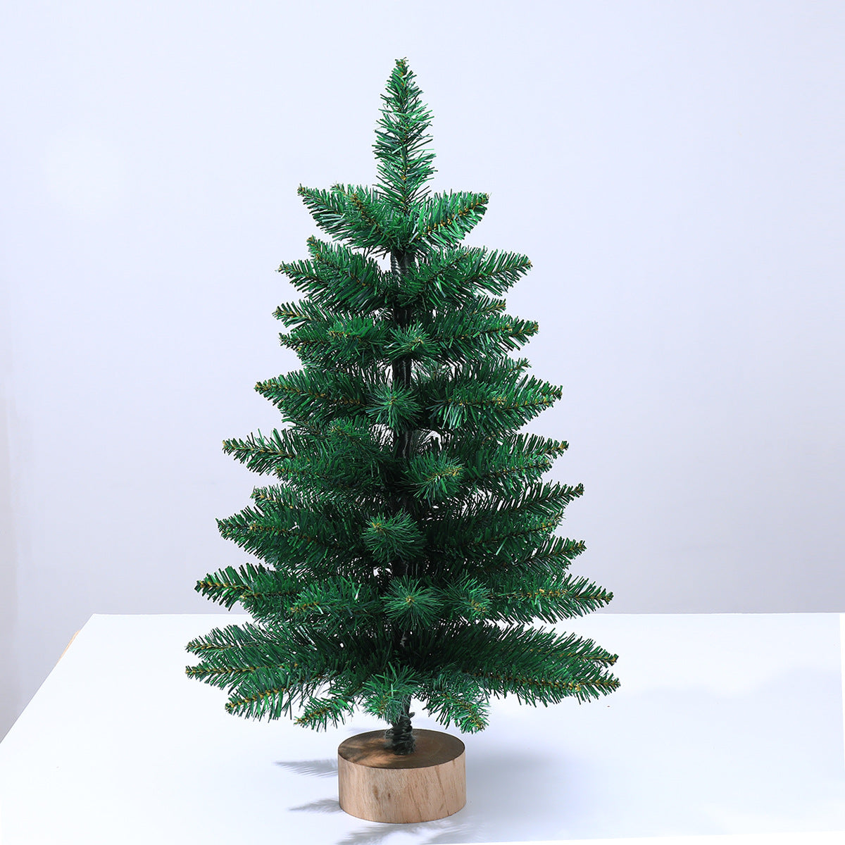 Cross-border Exclusive Christmas Small Mini PE Hybrid Christmas Tree Simulation Tabletop Ornament Decoration 45 60cm