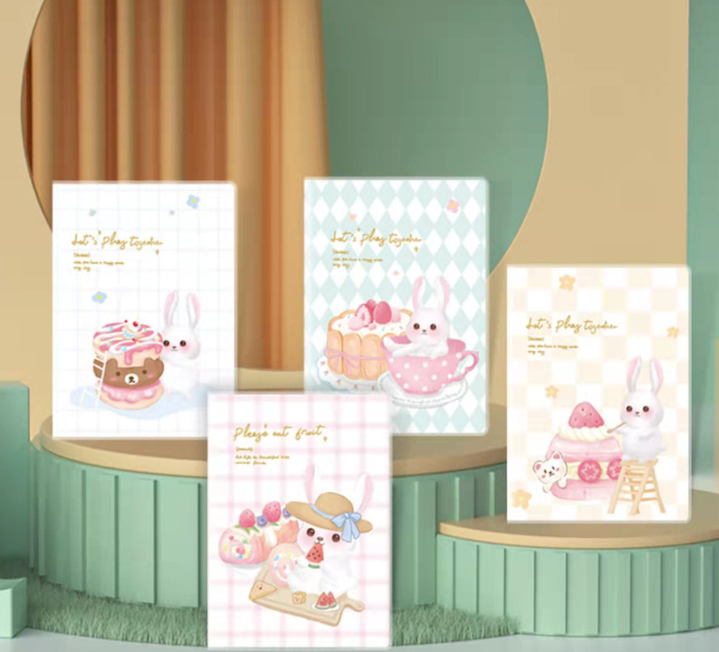 Book: Stationery, elementary school students, skin, small notebook, mini cute, pocket book, 100k portable plastic sleeve wholesale