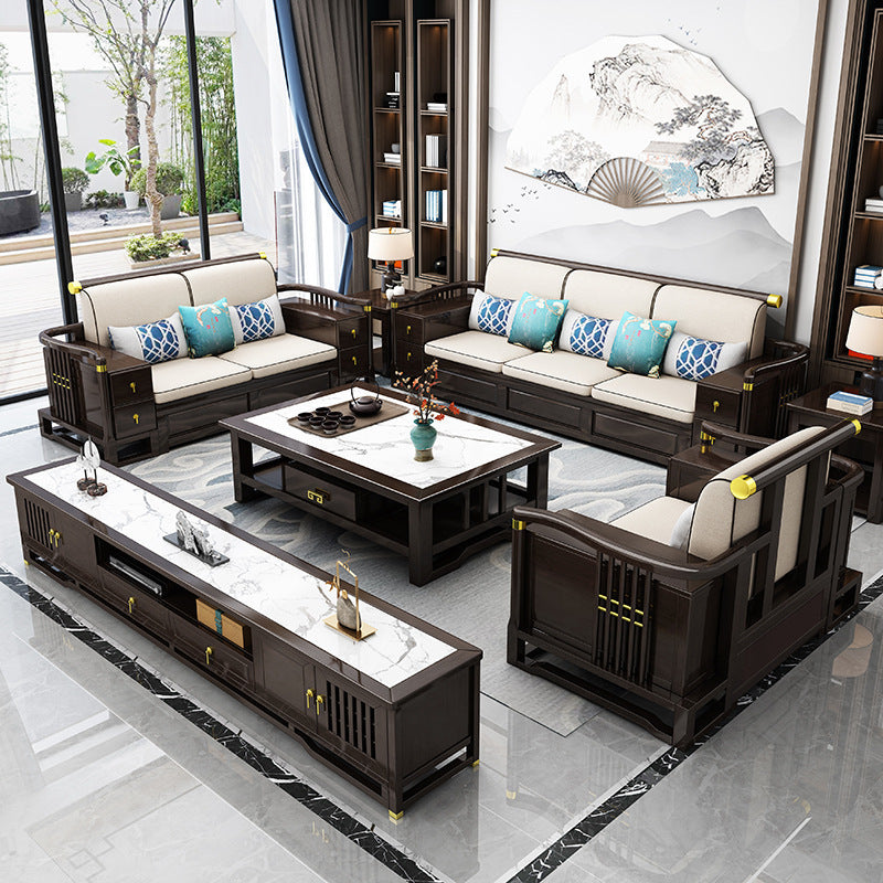 Chinese solid wood sofa