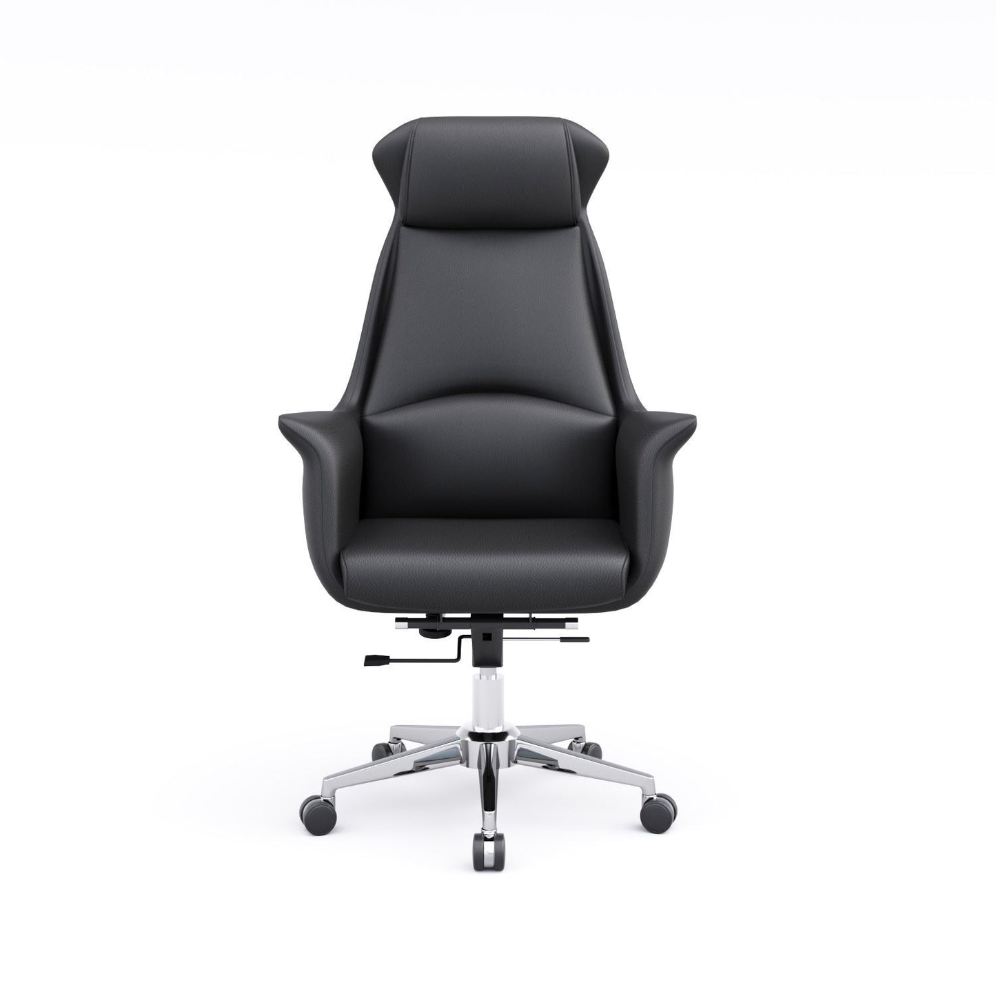 Light luxury boss chair, home ergonomic chair, leather seat, comfortable to sit for a long time, not tired, reclining computer office chair
