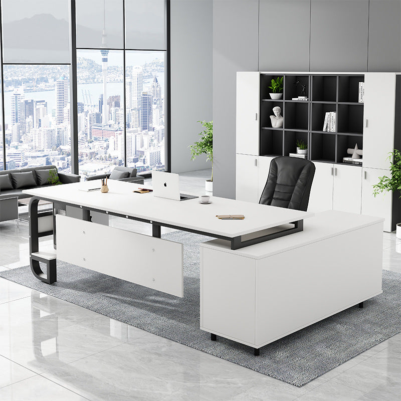 General Manager's Desk, Desk and Chair Combination, Boss Desk, Simple and Modern Executive Desk, Executive Desk, Executive Desk