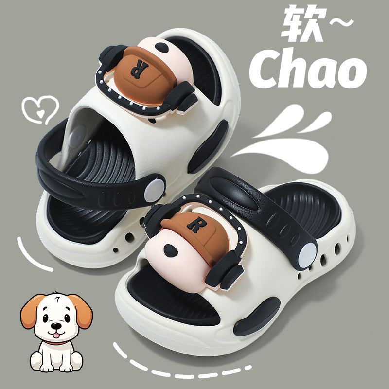 Children's slippers girls summer cute girls indoor home bath non slip kids baby princess sandals men