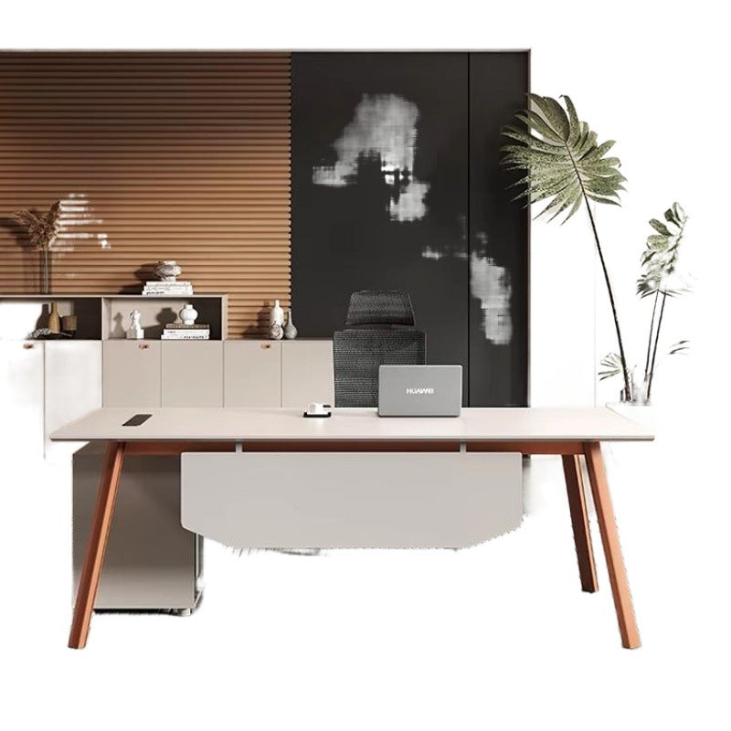 N8 Desk Simple Modern Manager Office Furniture Desk Single Computer Desk Boss Desk Chair Supervisor