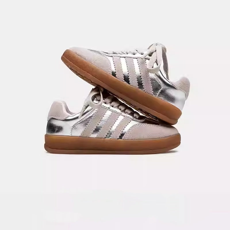 Children's Shoes Spring Autumn 2025 New Breathable Girls German Training Shoes Velcro Boys Sneakers Low Top Sneakers