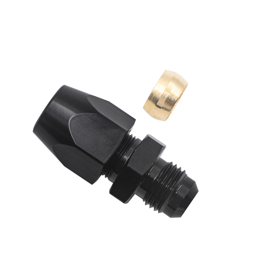 Car Modification AN6 Shrink Connector 5/16 Auto Parts Fuel Adapter Connector Rotary Cannula Fitting