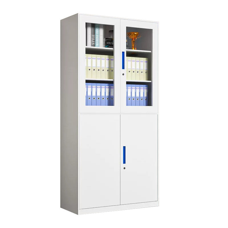 Narrow-sided color filing cabinet Office information financial voucher cabinet Disassembly and assembly of iron filing cabinet manufacturers wholesale
