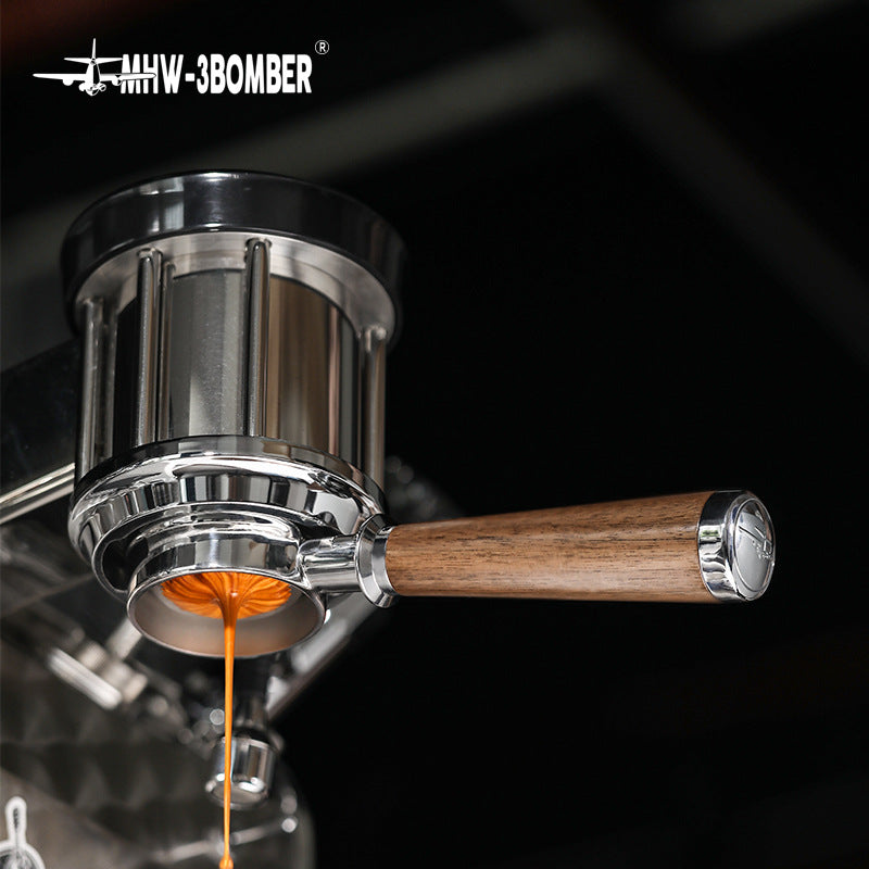 MHW-3BOMBER Bomber Bottomless Handle 51/54/58mm espresso machine modified bottomless wooden handle