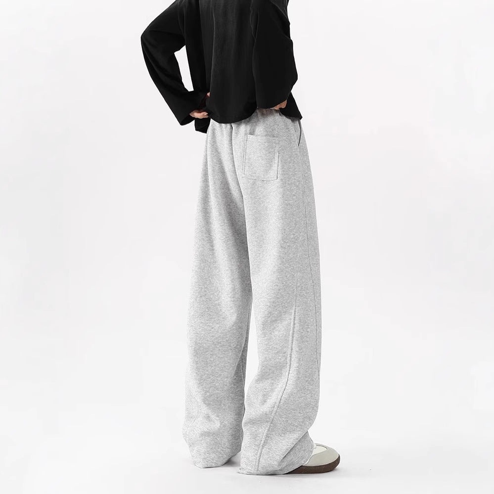Chaolun cloth American scimitar sweatpants, men's drape, wide-leg pants, loose men's casual pants, plus-size sports men's pants