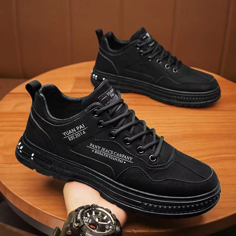 Labor protection shoes men's lightweight, long-standing without tiredness men's shoes, men's winter men's construction site work, waterproof and non-slip to work