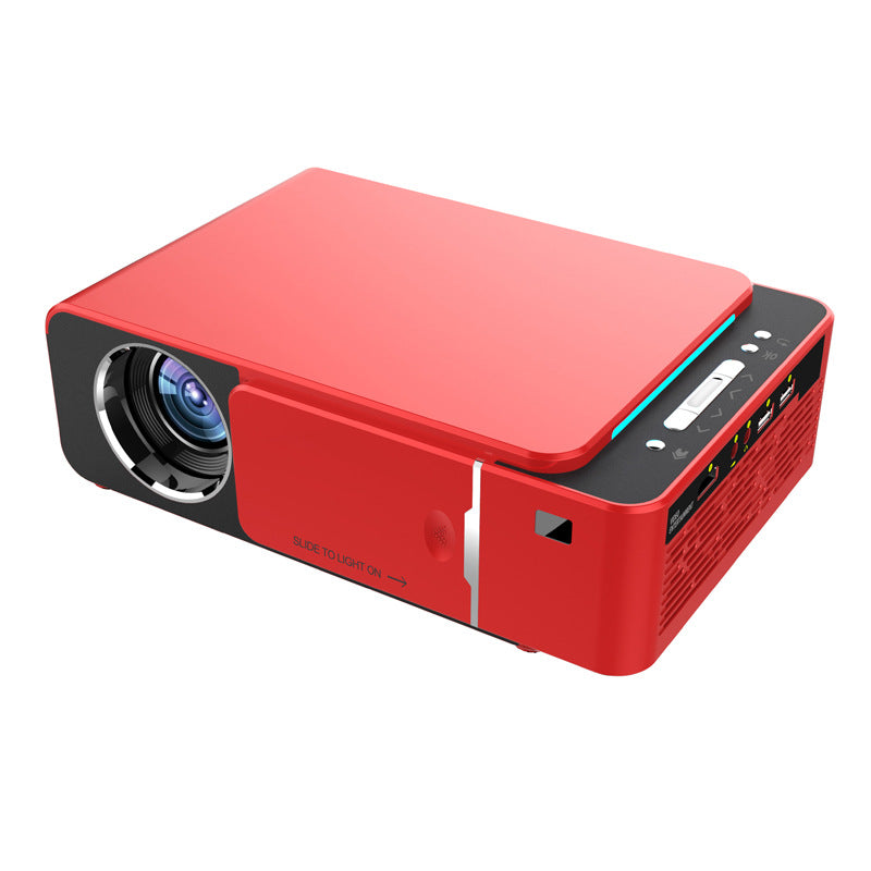 Yitan cross-border T6S home high-definition cross-border projector mini mini portable LED family mobile phone projector