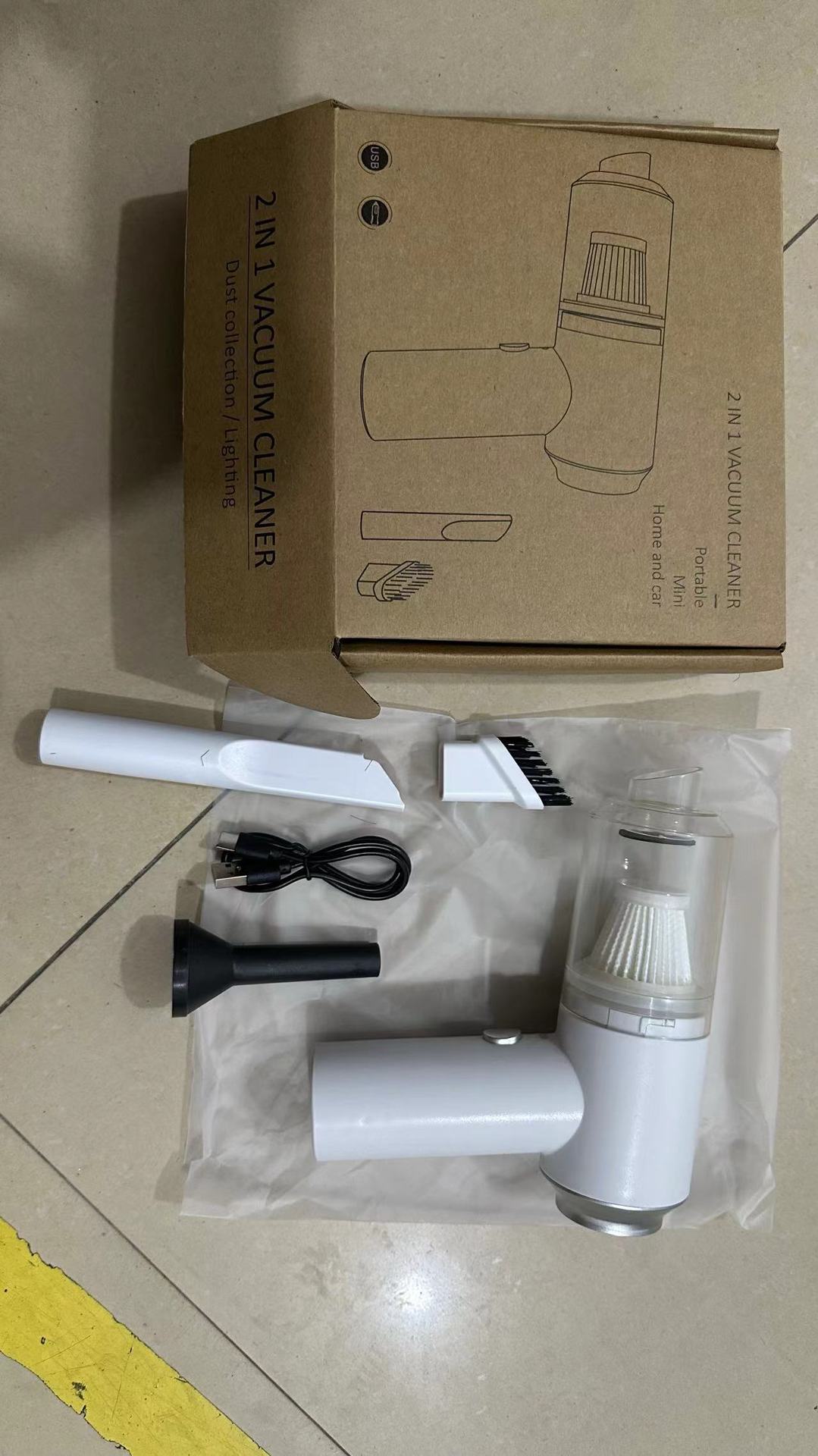 Car Vacuum Cleaner Home Powerful Wireless Charging Handheld Portable High Suction Clean Desktop Household Dust Blower