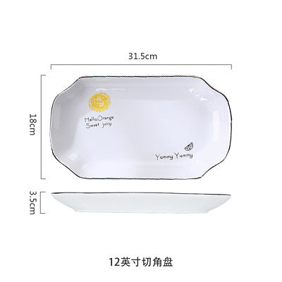 Steamed fish plate