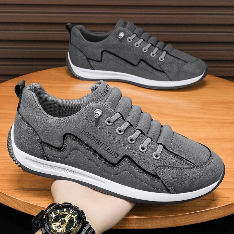 Men's shoes with a sense of luxury, new soft-soled running, versatile casual sports shoes, men's comfortable and popular sneakers