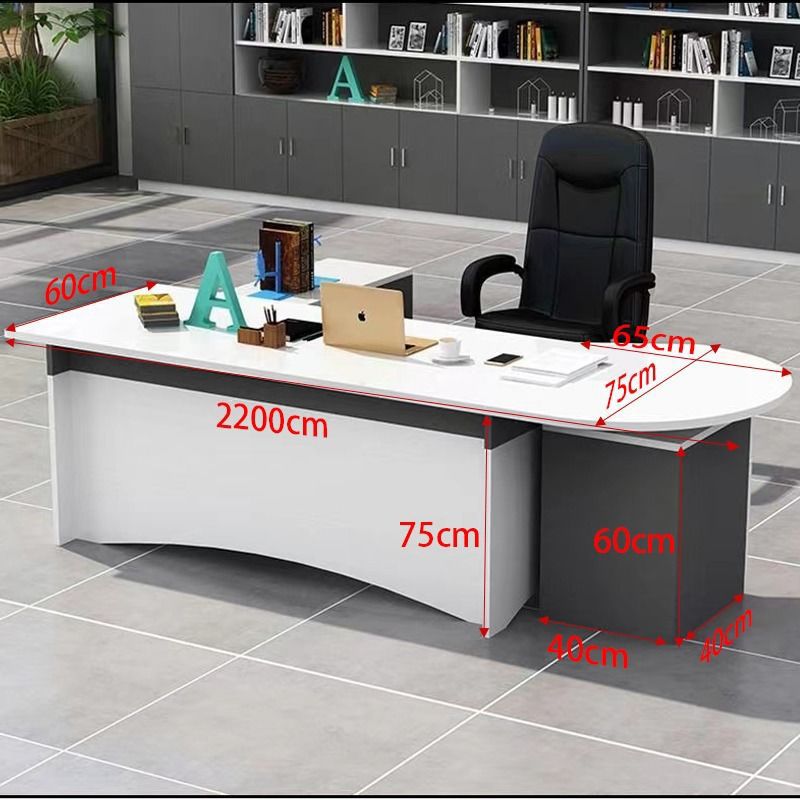 Boss desk chair combination manager supervisor simple modern office furniture executive desk executive desk computer desk