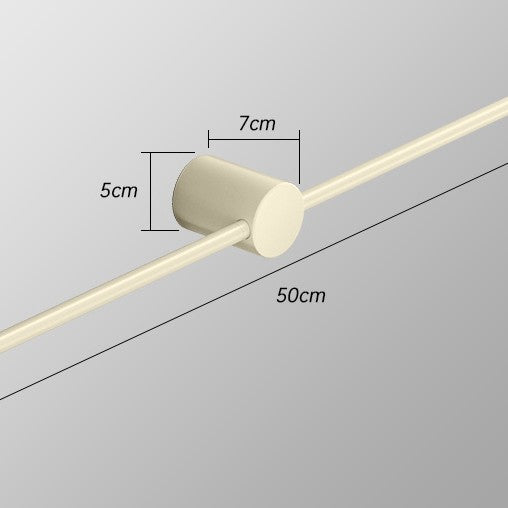 All copper cream wind white bathroom minimalist towel bar non-punch toilet single bar bath towel rack light luxury towel rack