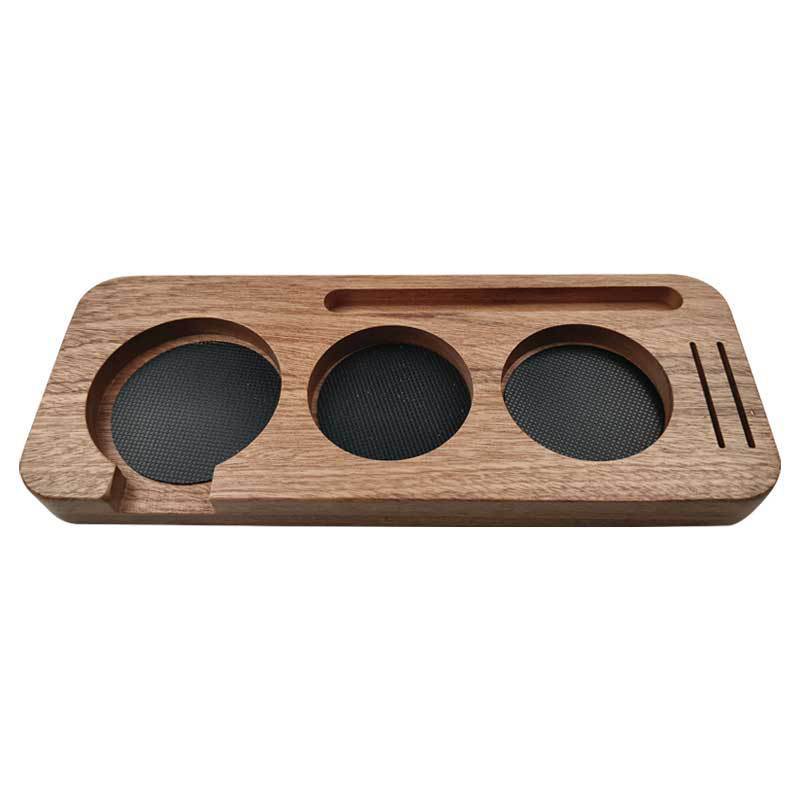Coffee press seat, coffee machine handle, supporting utensils, storage walnut filler seat, handle support frame, powder hammer