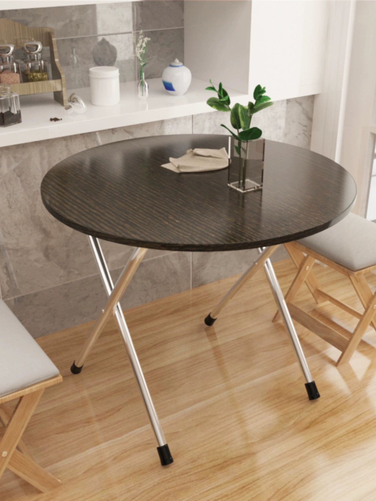 Folding table Square table