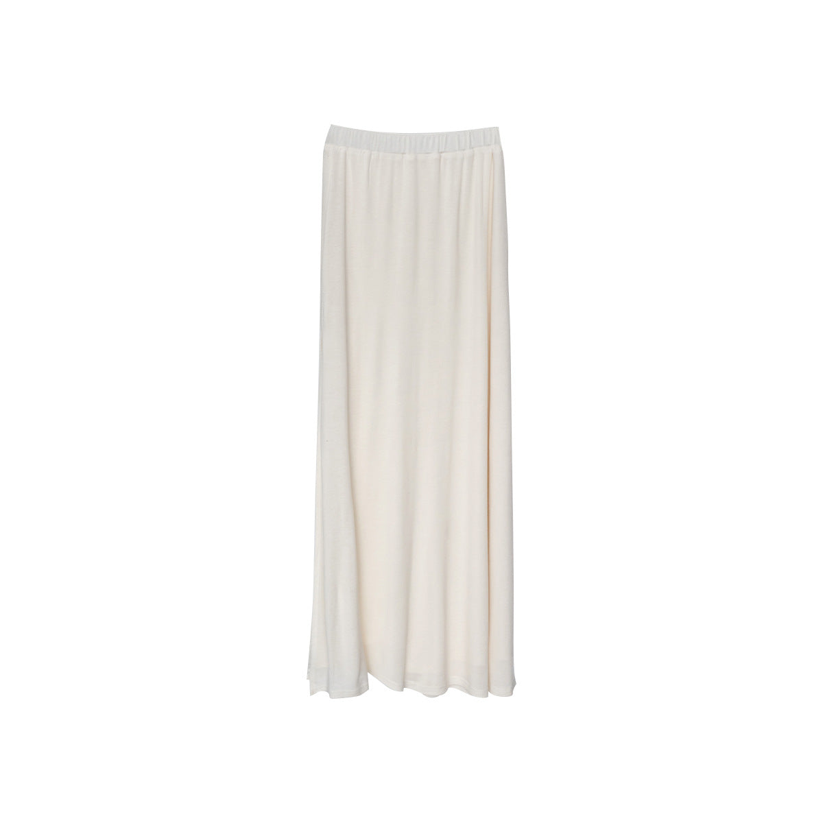 Guangzhou Thirteen Lines Women's UMA WHITE Stalls 2025 Cruise New Skirt Women's Tencel High-waisted Long Skirt