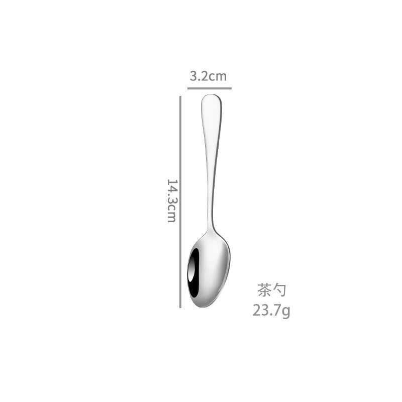 Cross-border 1010 stainless steel cutlery, knives, forks, spoons, household western steaks, knives, forks, sharp spoons, tea spoons, four-piece sets