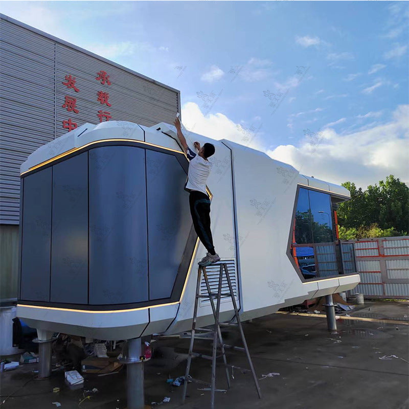 Scenic mountain camp, space capsule, net celebrity homestay, mobile capsule cabin, scenic spot camping, integrated smart homestay